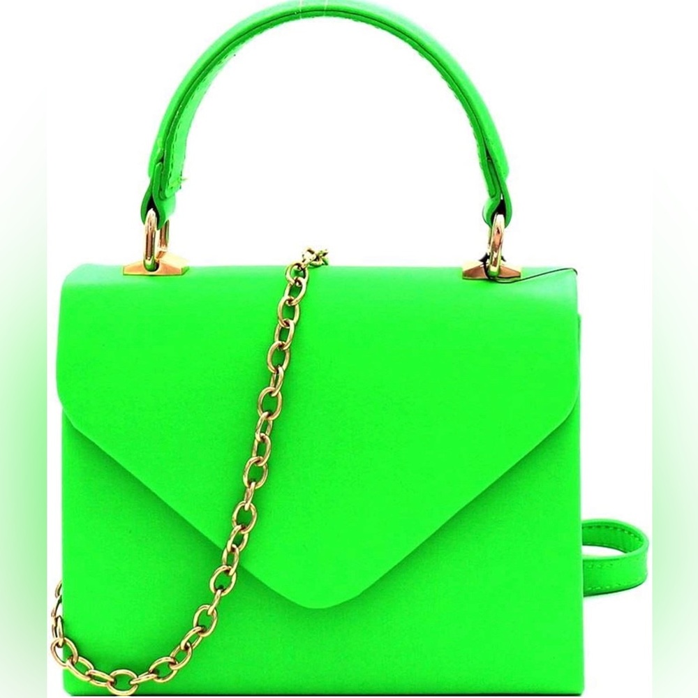 neon green mini crossbody
